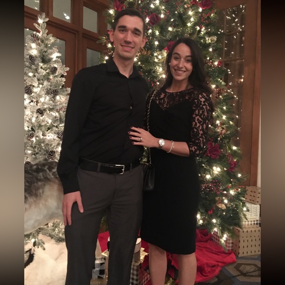 Saks 5th Designer Black Dress | Size 4-6 | Like New - Picture 8 of 8